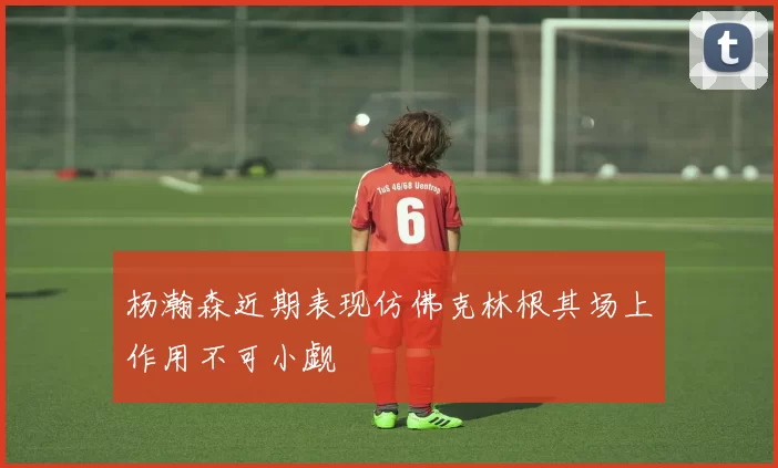 杨瀚森近期表现仿佛克林根其场上作用不可小觑